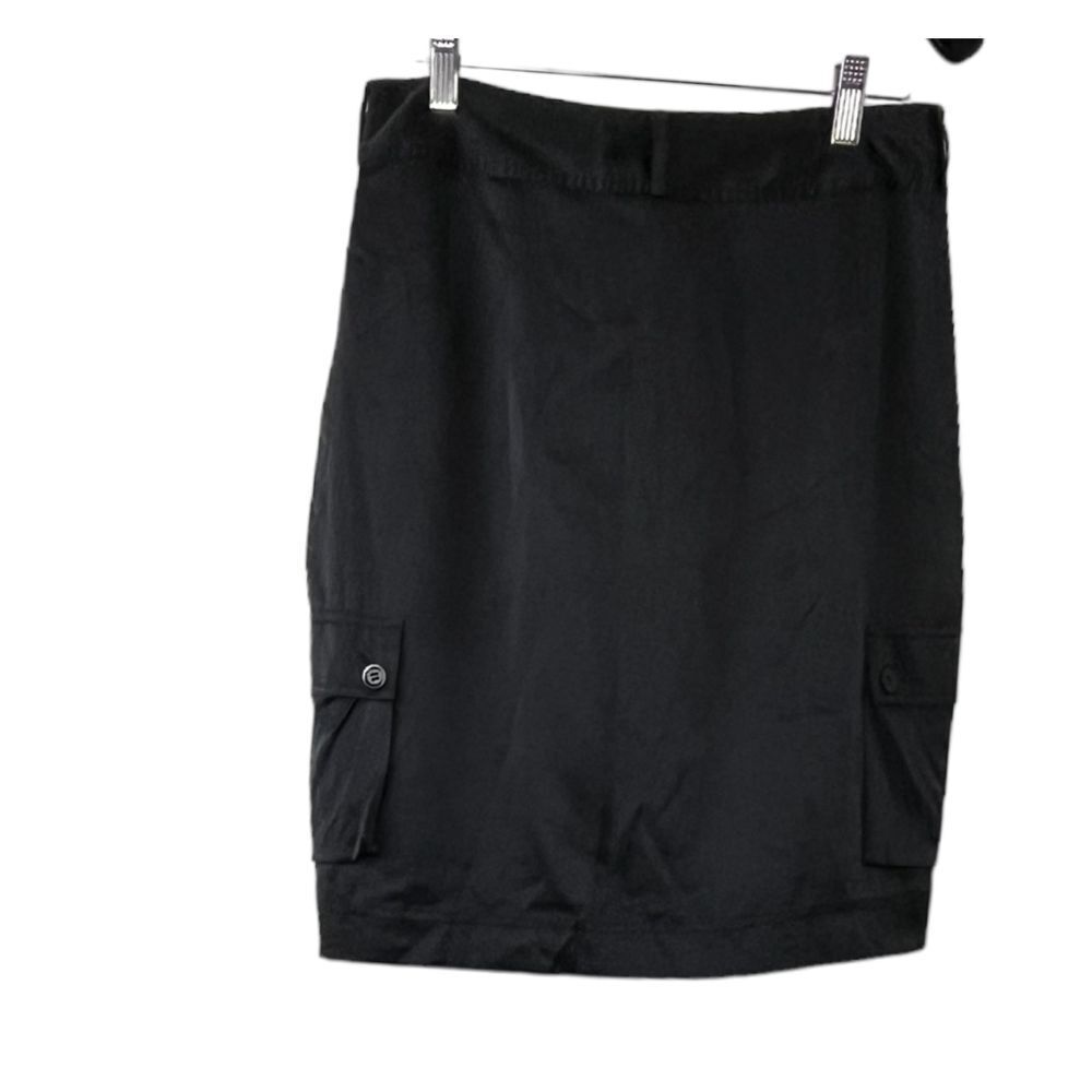 Artisan Womens Silk Pencil Skirt Sz 6 Quiet Luxury Minimalist Whimsigoth Career‎